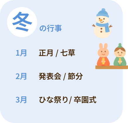 冬の行事